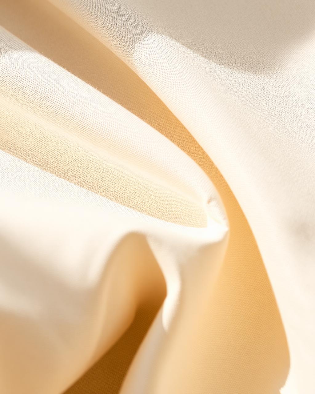 Detail of unbleached medical linen upholstery